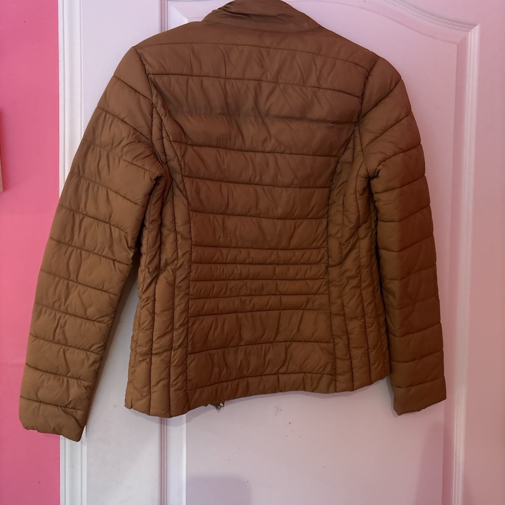 Brown Puffer Jacket - image 2